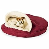 Snoozer Pet Dog Cat Puppy Indoor Soft Luxury Microsuede Cozy Cave Nesting Sleeping Rest Bed Small Pink