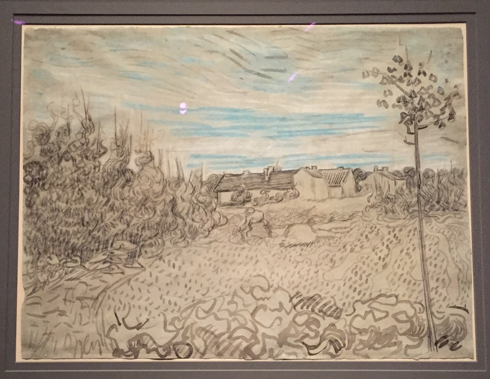 Van Gogh's paint after this mental break down