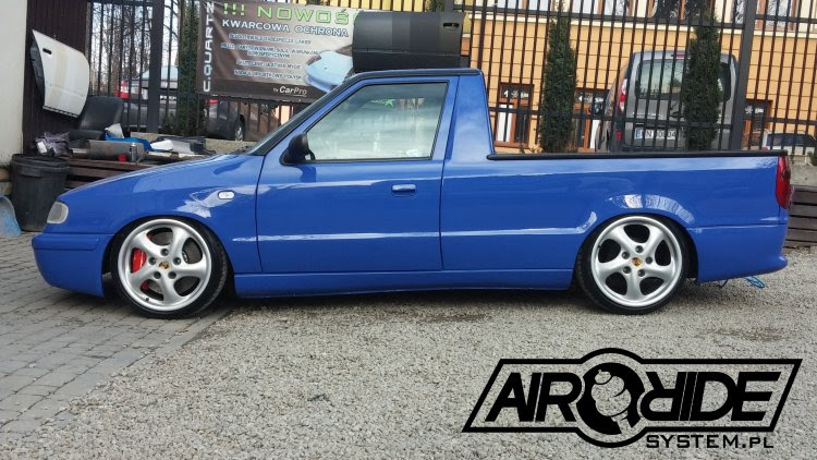 Skoda Felicia Pickup Airride System Mapet Tuning Group
