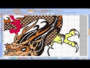 Komponen Cara Desain Bordir Naga Part , Paling Baru!