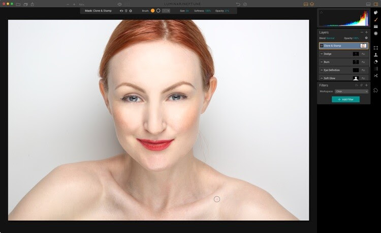 How to Edit a Portrait Using Luminar