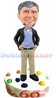 Any Age Birthday Custom Bobblehead Doll (Can be anybirthday number)