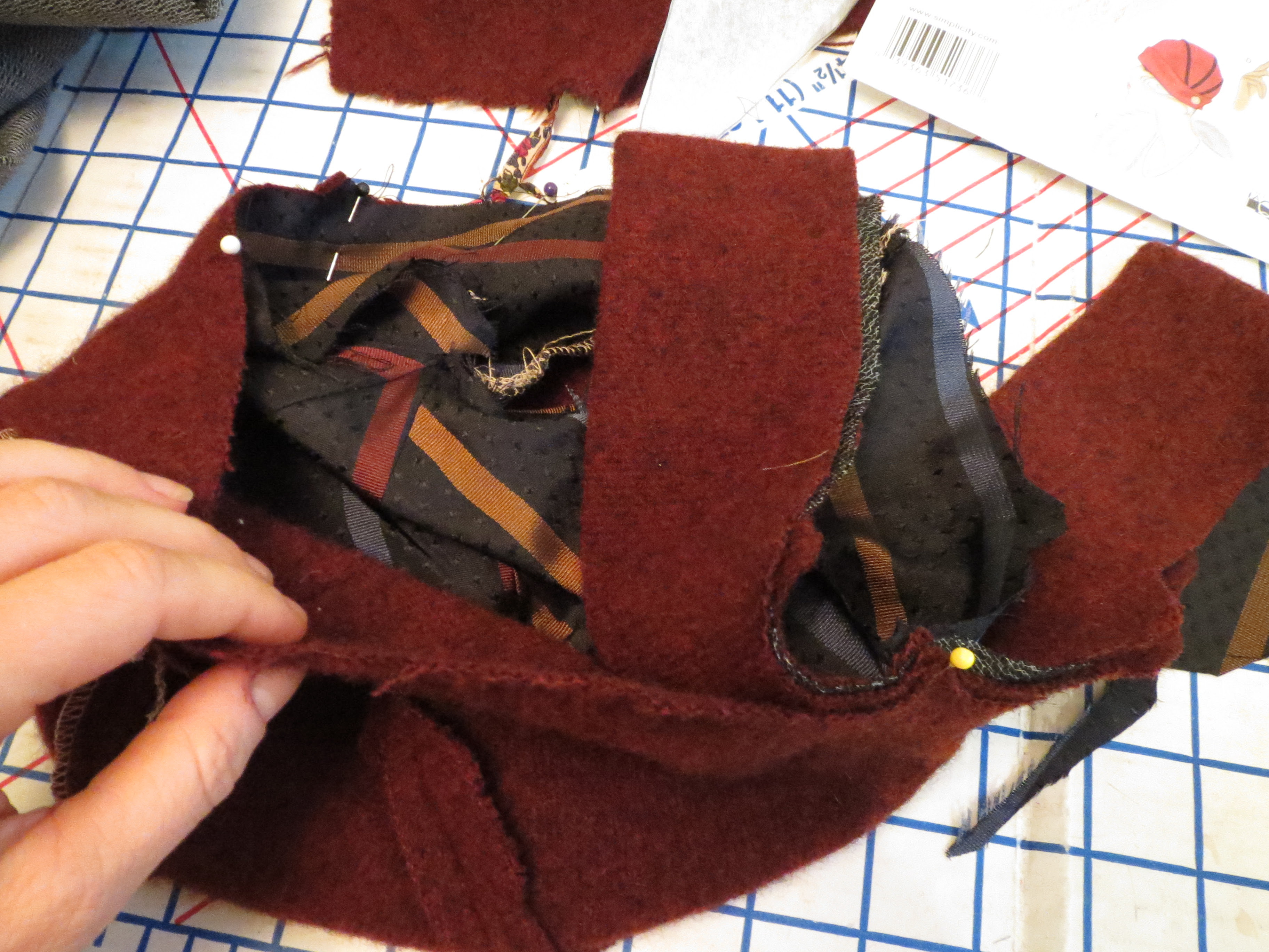 Layer Hat, Brim, And Lining