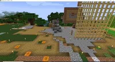 マイクラpc 娘mizzyちゃんワールド物語 娘の遊び場とネザーゲートと謎の空中庭園 ヘビメタパパと子鉄な息子のゲーム日記