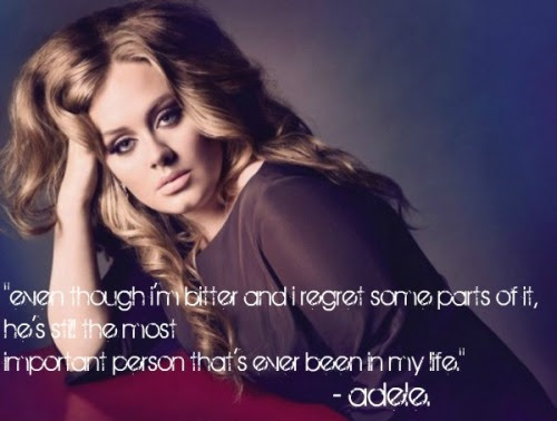 adele quote on Tumblr