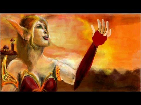 world of warcraft night elf girl. Blood Elf from World of