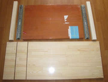 キッチンカウンター 引き出し式スライドテーブル自作 省スペースの工夫 By なんでもdiy備忘録