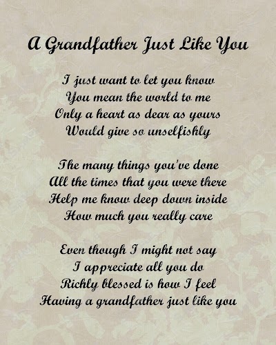 Quotes For My Grandpa In Heaven