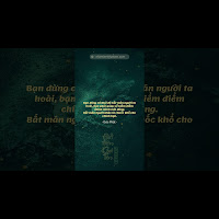 Bạn đừng có thái độ bất mãn người ta hoài, bạn phải quay về kiểm điểm chính mình mới đúng...