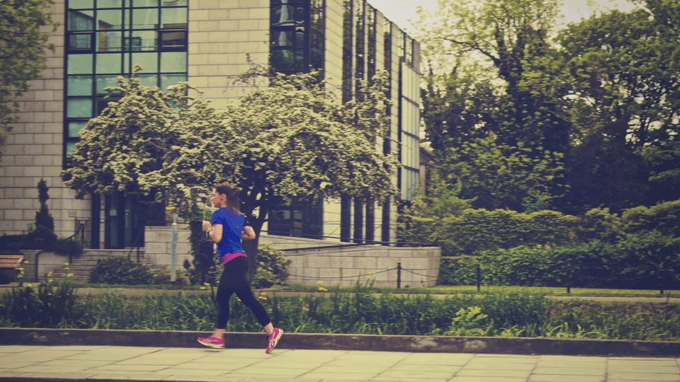 busy people make time for exercise banner