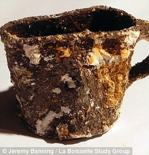 French soldier's metal drinking cup