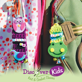 Two decorated zipper pulls