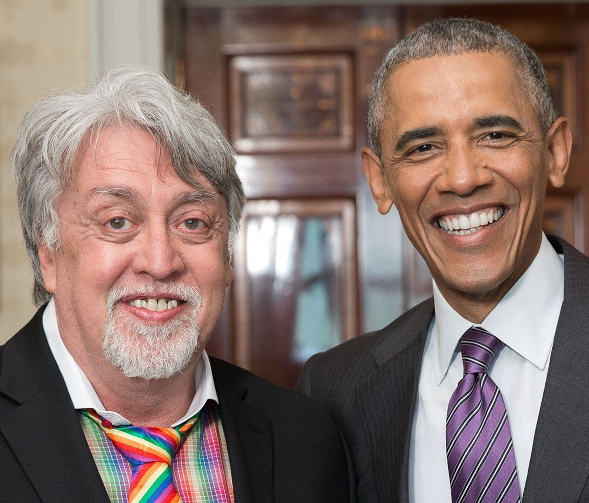 Gilbert Baker, artiste de San Francisco connu pour avoir conçu le 