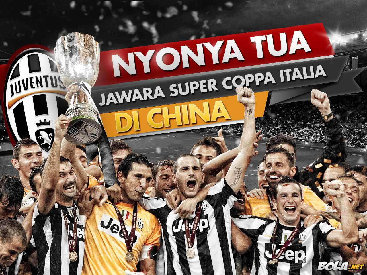 Juventus Juara Super Coppa Itali