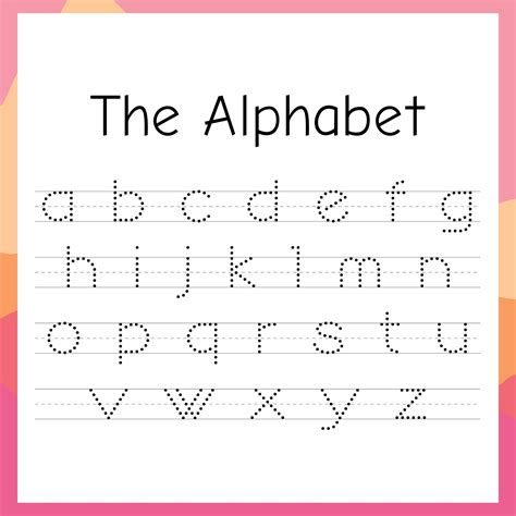  7 best images of handwriting printable kindergarten worksheets