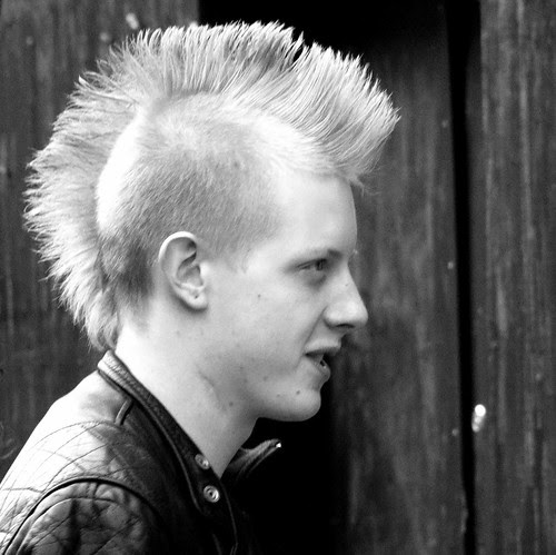short Punk Mohawk Hairstyles For Men