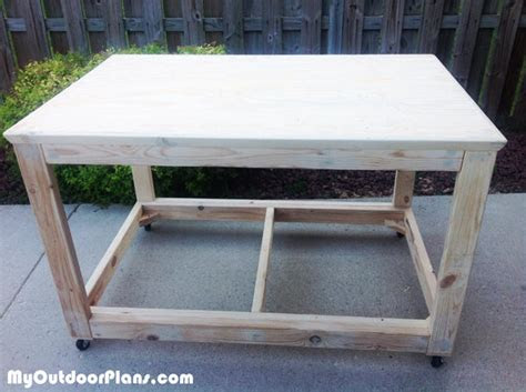 diy portable workbench myoutdoorplans  woodworking