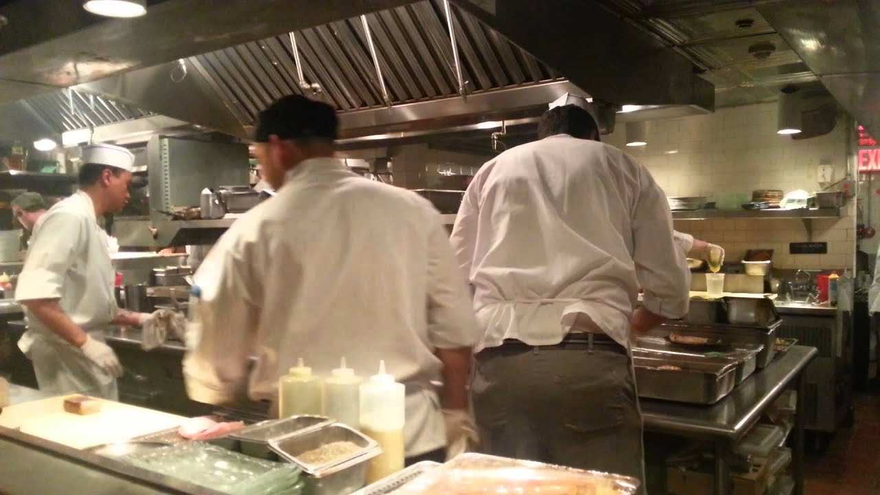 Busy Restaurant Kitchen