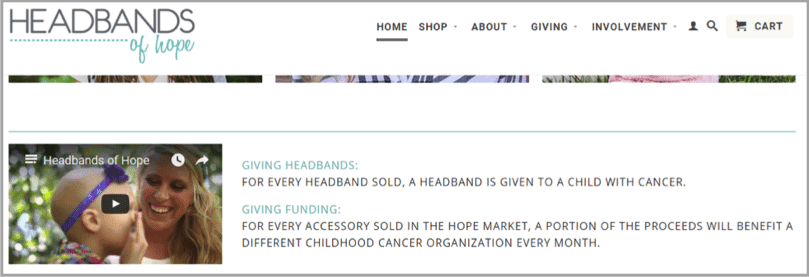 Headbands example - grow your startup with social media