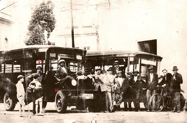 A frota de Guarulhos em 1927 (clique para ampliar).
