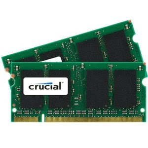 4GB kit (2GBx2) Upgrade for a Apple MacBook Pro 2.4GHz Intel Core 2 Duo (15.4-inch) System (DDR2 PC2-5300, NON-ECC, )