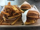 [I Ate] A branded burger.