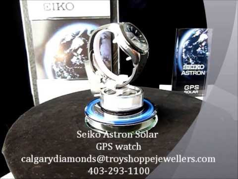Seiko Astron Solar GPS Watch Calgary SAST009