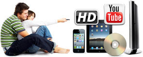 Easily share finished videos with family and friends
