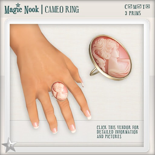 [MAGIC NOOK] Cameo Ring
