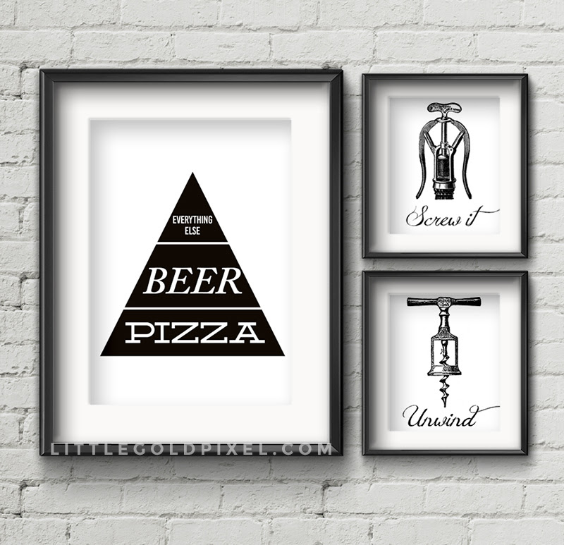 Free Printables Kitchen Wall Art Little Gold Pixel Free Printables Kitchen Wall Art Little Gold Pixel