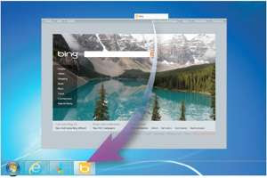 Pinning web sites