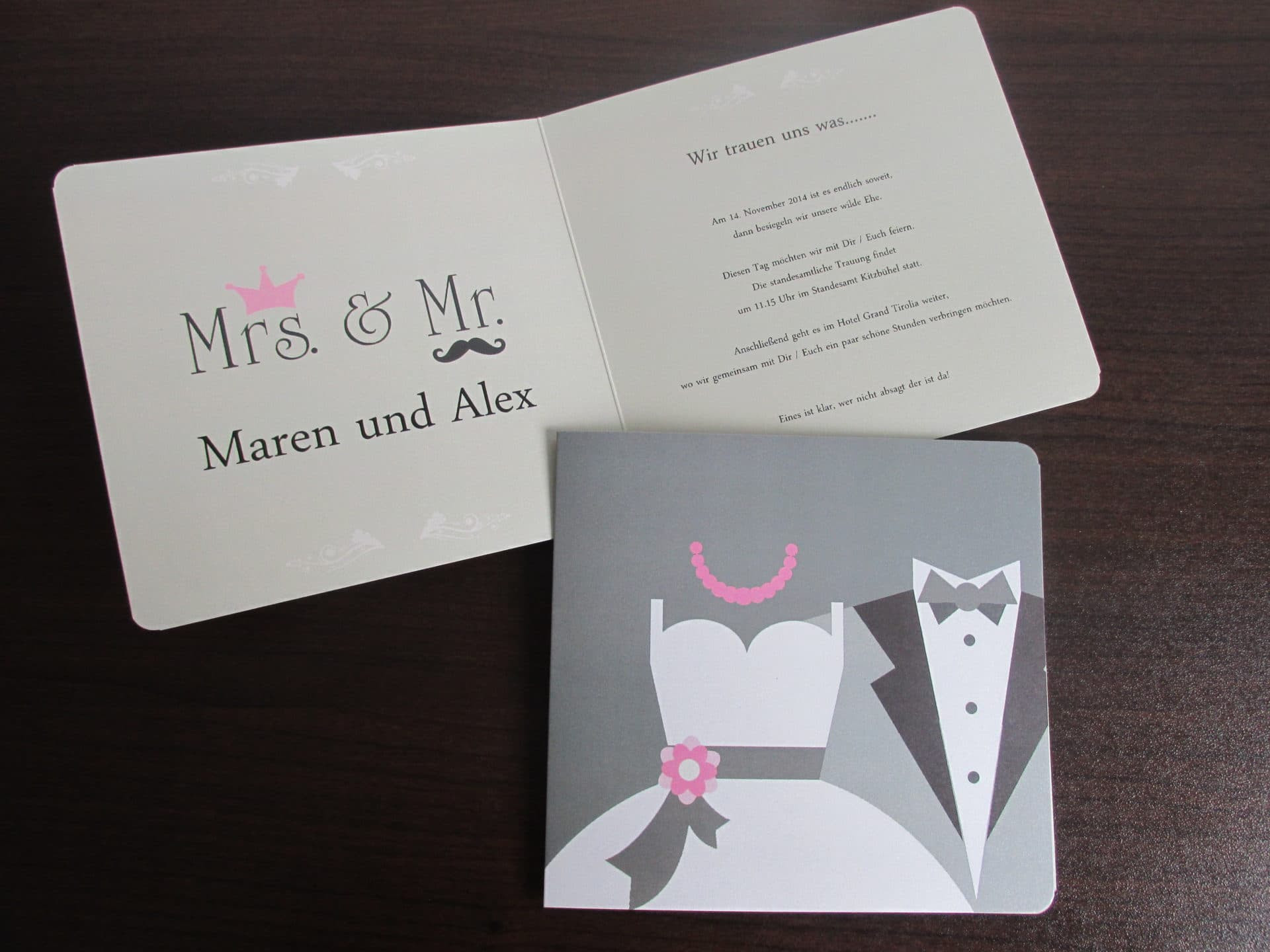 BrautZILLA on Tour! ... Die Hochzeitskarten von der ...
