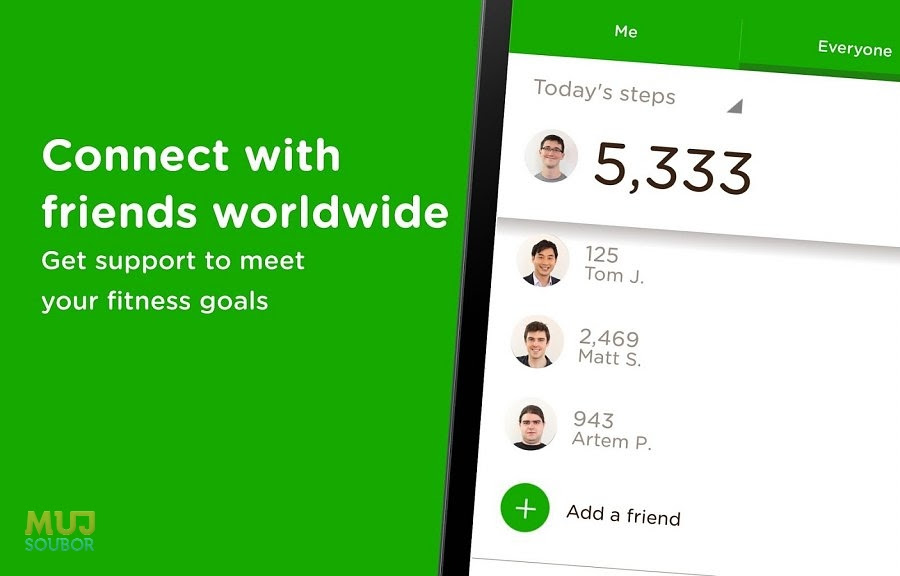 Noom Walk Pedometer: Fitness (mobilní) ke stažení zdarma 