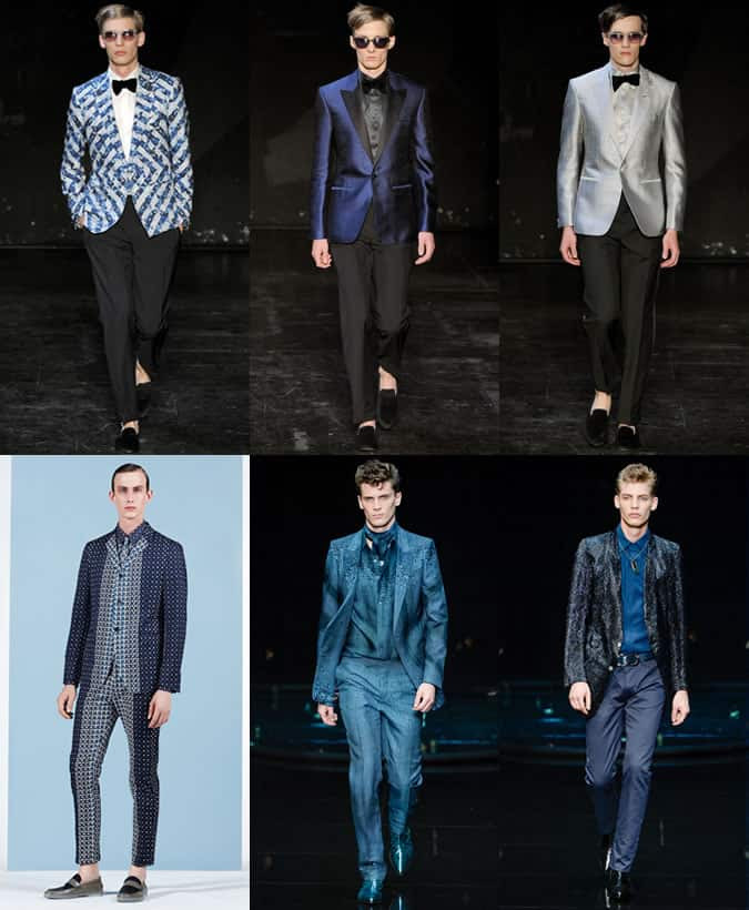 Hardy Amies, Fendi & Roberto Cavalli SS13
