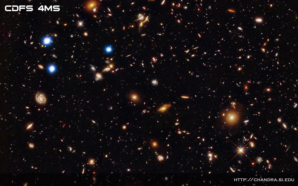 Chandra profunda do campo do Sul 