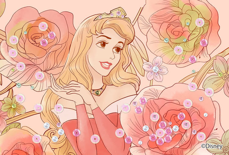 Epo 70 013 ディズニー Royal Floral オーロラ姫 眠れる森の美女 70ピース エポック社 の商品詳細ページです 日本最大級のジグソーパズル通販専門店 ジグソークラブ