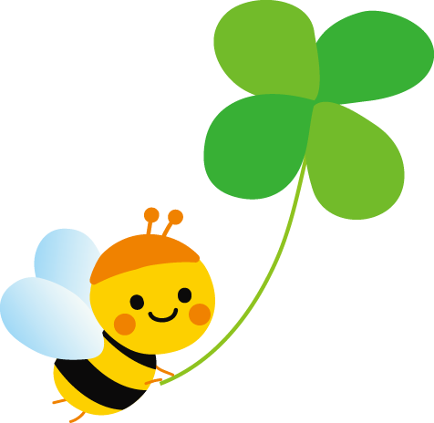 かわいいミツバチのイラスト 無料イラストフリー素材