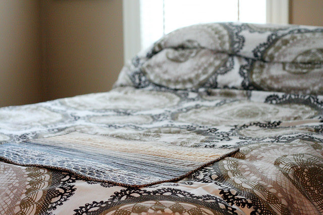 Kaesea's quilt, in situ