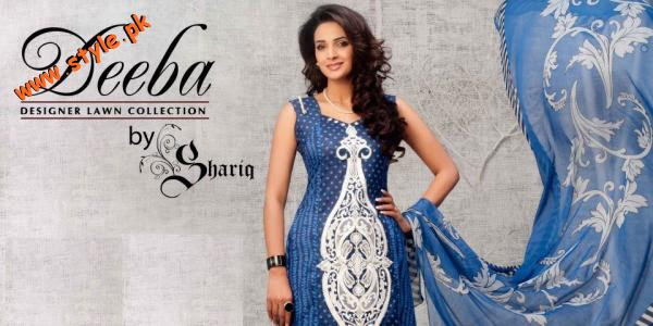 Latest Deeba Designer Lawn For Summer 2012 001 