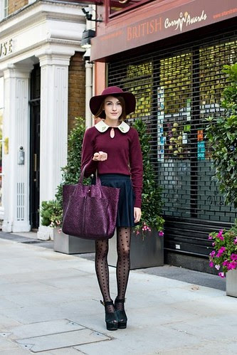 oxblood trend fall 2012