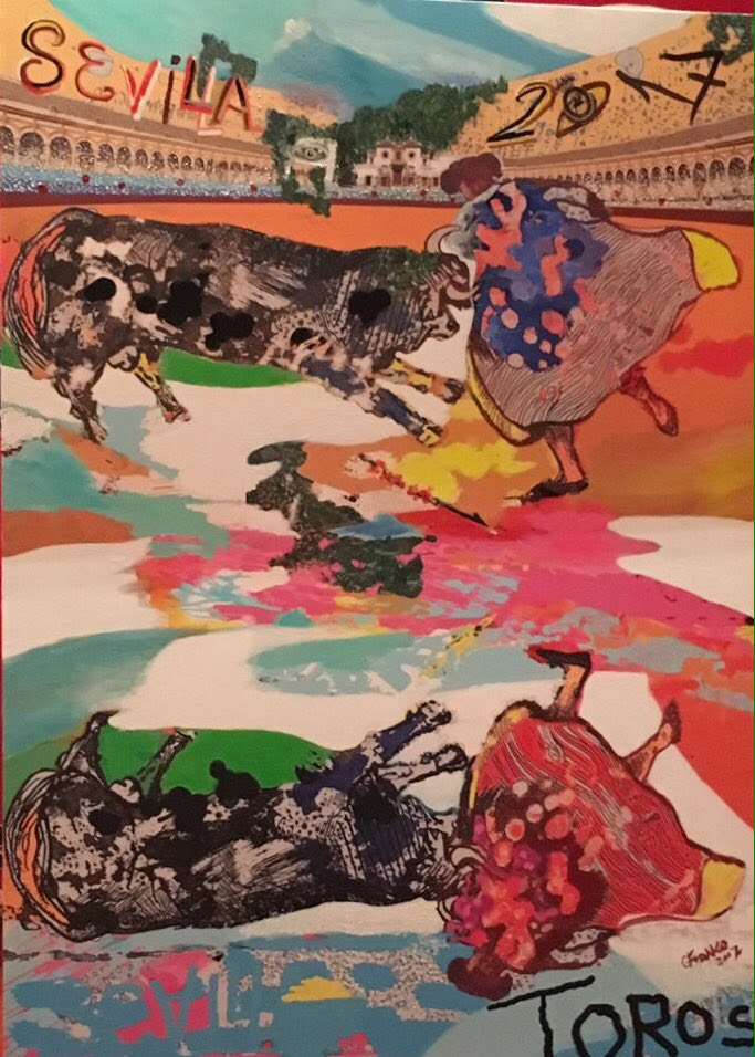Resultado de imagen de cartel feria sevilla 2017