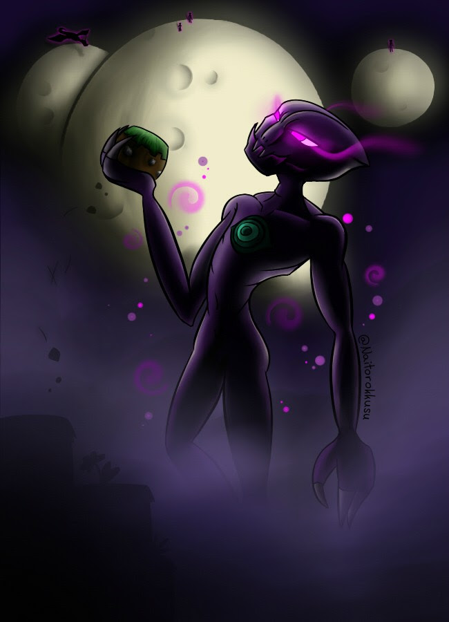 My attempt at drawing an Enderman : Minecraft