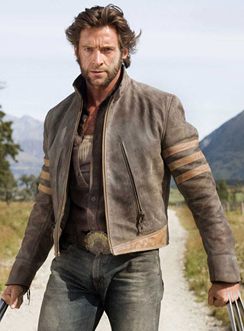 X - Men Origins Wolverine Leather Jacket X - Men Origins 
