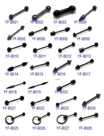 the material of our body piercing jewelry are made of 316L surgical 