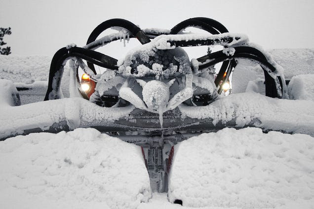 The Gorgeous White Hell Where They Test Your Winter Tires