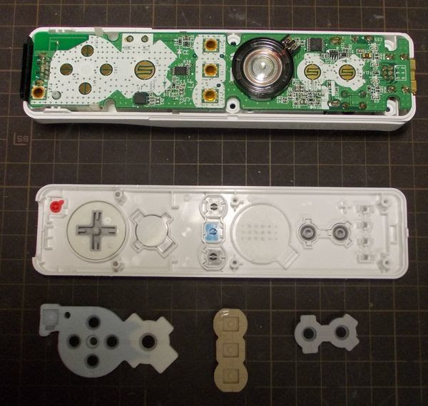 Wiiリモコン 接触不良 分解 修理 おやじゲーマー日記