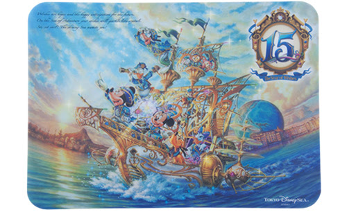 ディズニーシー15周年イベントのグッズが4 11から販売開始 ディズニー裏話 雑学 トリビアが2 000話以上 ディズニーブログ じゃみログ