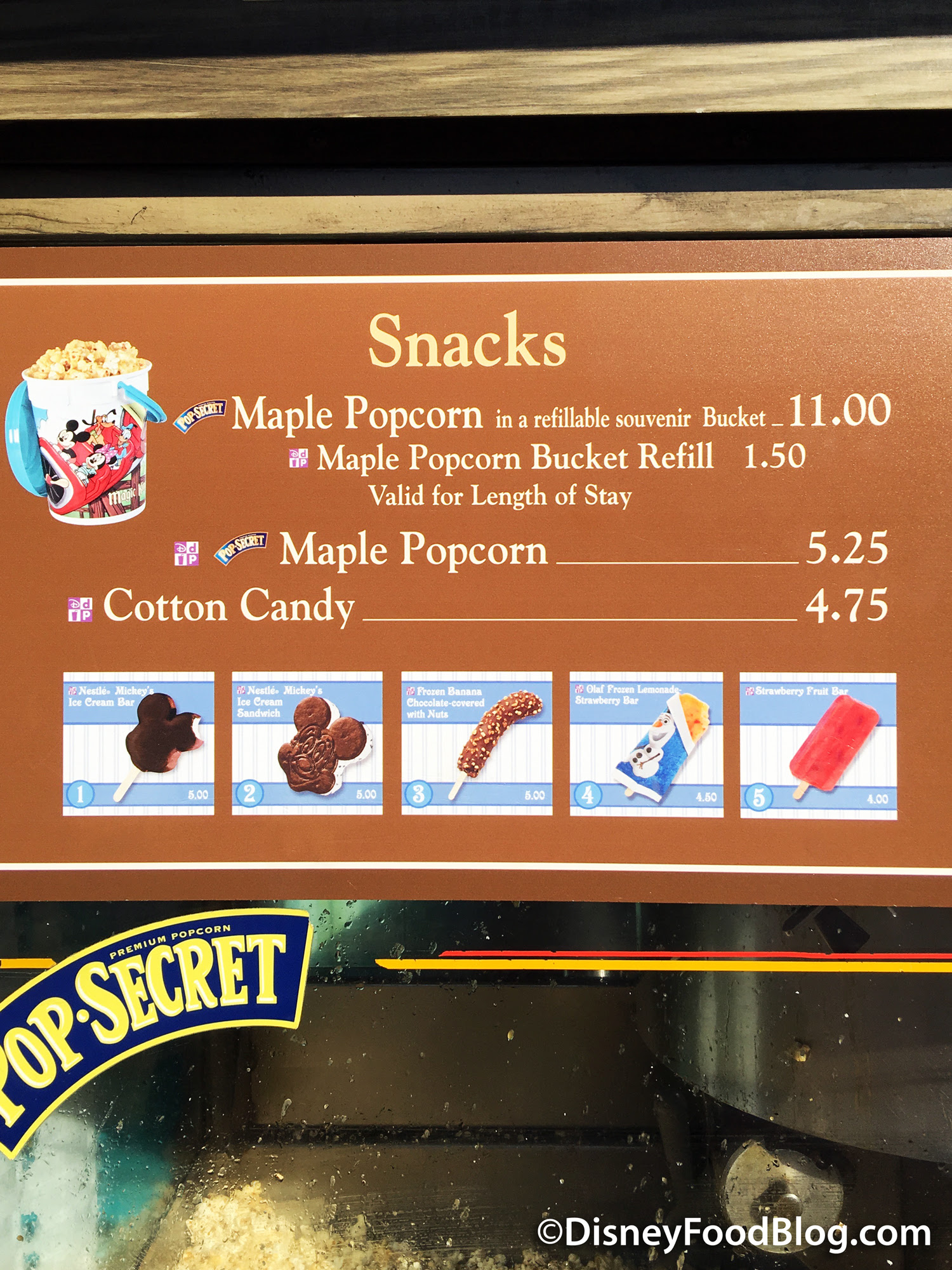 Tanuki Travel Wdw ポップコーンバケツについて２