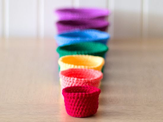 Nesting Bowl Crochet Pattern - Be done in 30 minutes!
