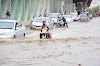 Heavy rains once again in Karachi, increasing the hardships of the people
